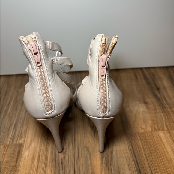 Aldo - Nude Heels & Transparent Strappy - Picture 6 of 6